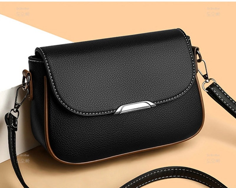 Osman Black Sling Bag for Women - Image 1